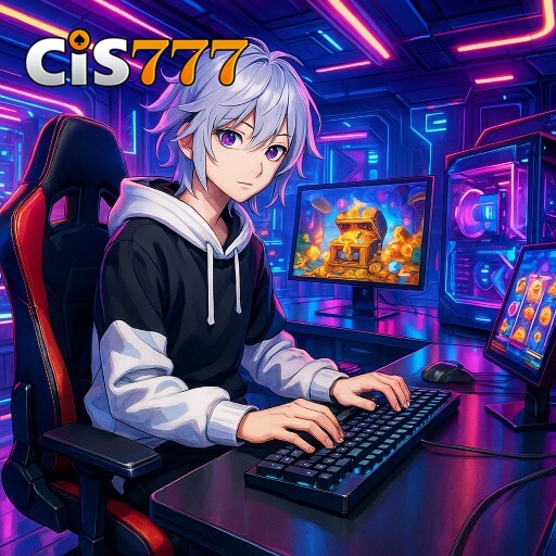 Imagem promocional da CIS777 mostrando o cassino ao vivo em funcionamento